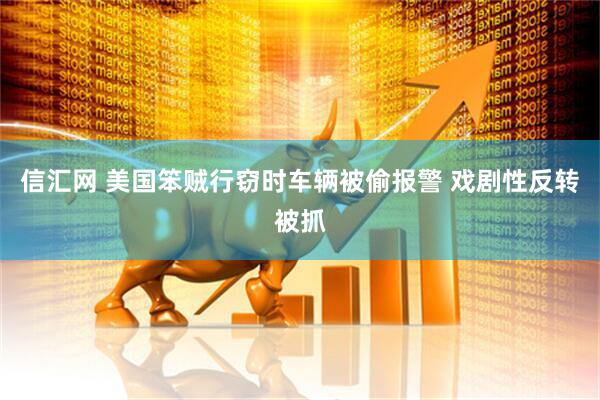 信汇网 美国笨贼行窃时车辆被偷报警 戏剧性反转被抓