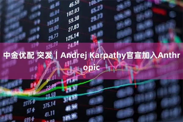 中金优配 突发｜Andrej Karpathy官宣加入Anthropic